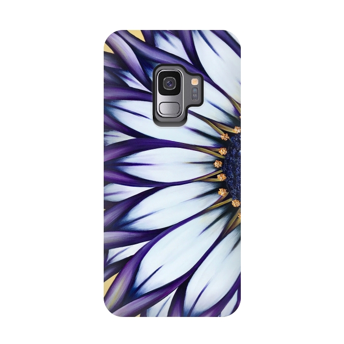 Galaxy S9 StrongFit Wild African Daisy by Denise Cassidy Wood