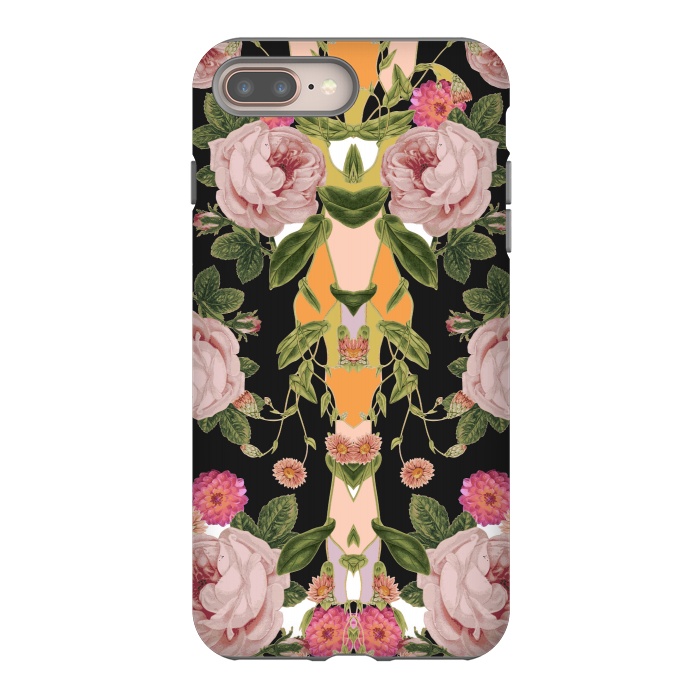 iPhone 7 plus StrongFit Floral Party by Zala Farah