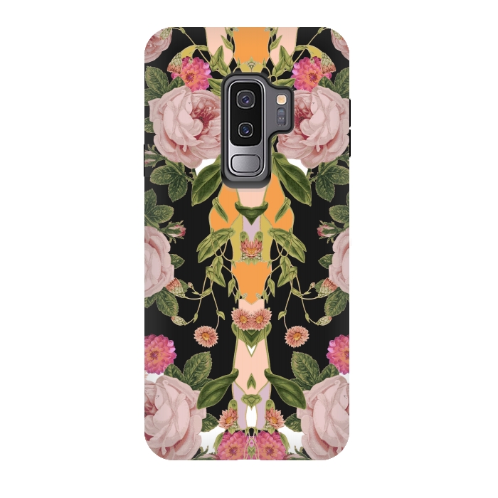 Galaxy S9 plus StrongFit Floral Party by Zala Farah