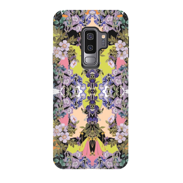 Galaxy S9 plus StrongFit Winter Color Bloom by Zala Farah