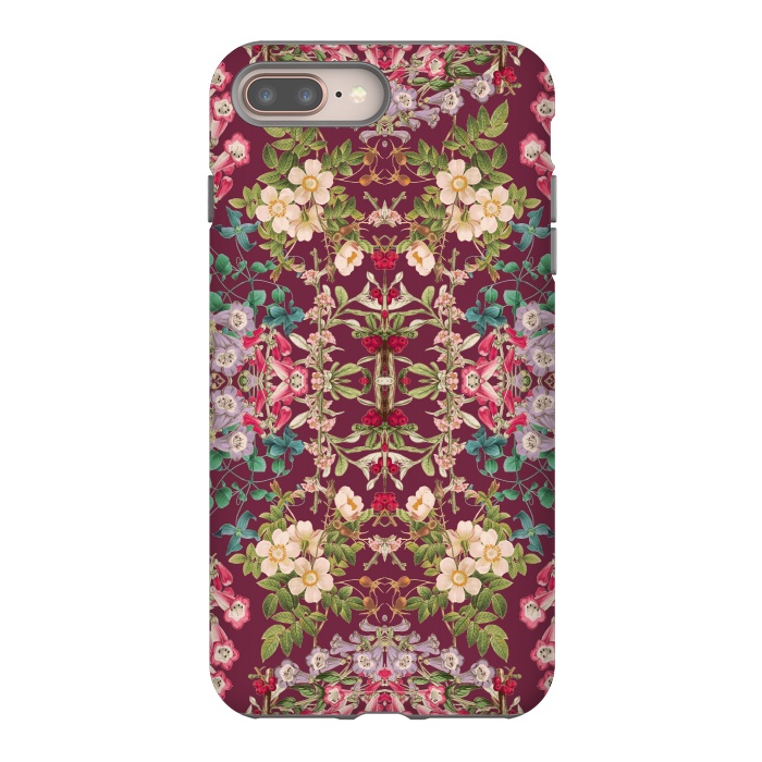 iPhone 7 plus StrongFit Winter Bloom by Zala Farah