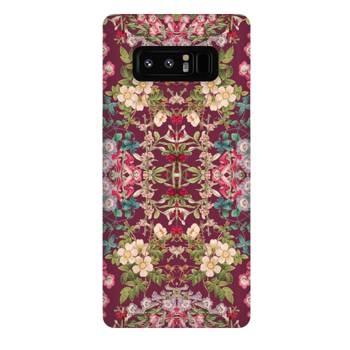 Galaxy Note 8 StrongFit Winter Bloom by Zala Farah
