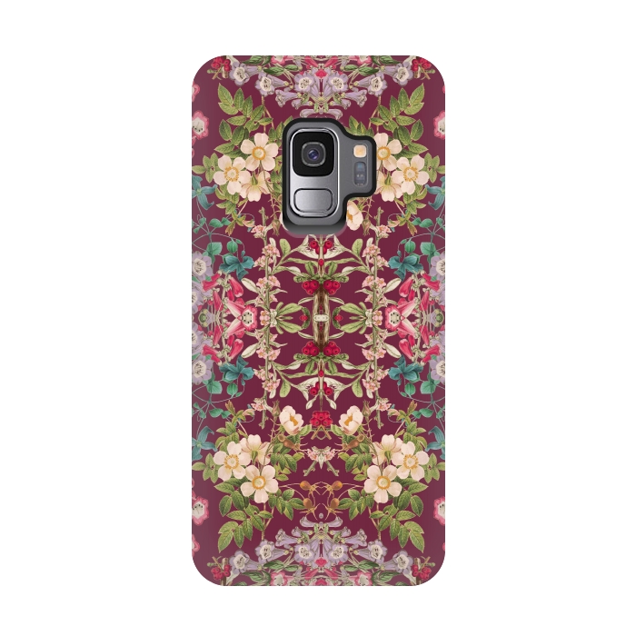 Galaxy S9 StrongFit Winter Bloom by Zala Farah