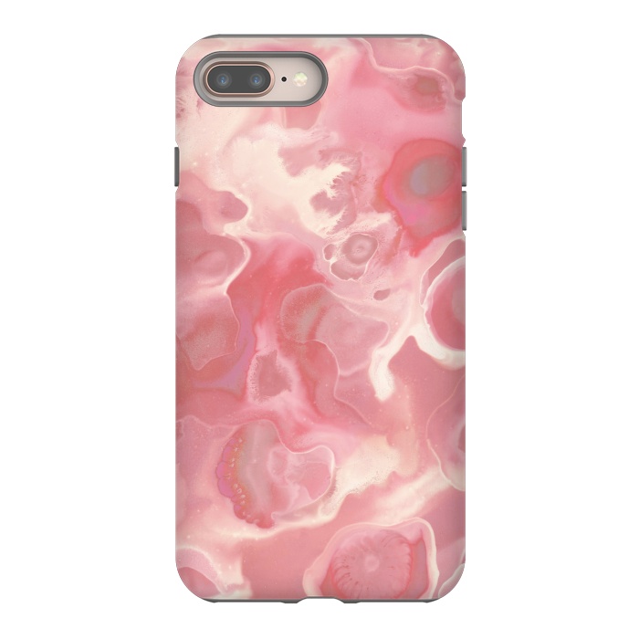 iPhone 7 plus StrongFit Melted Strawberry Cream by Micklyn Le Feuvre