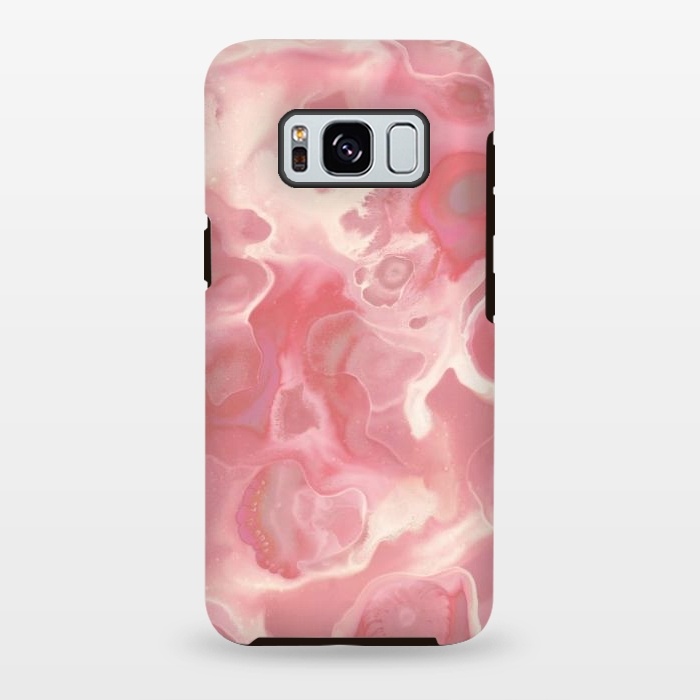 Galaxy S8 plus StrongFit Melted Strawberry Cream by Micklyn Le Feuvre