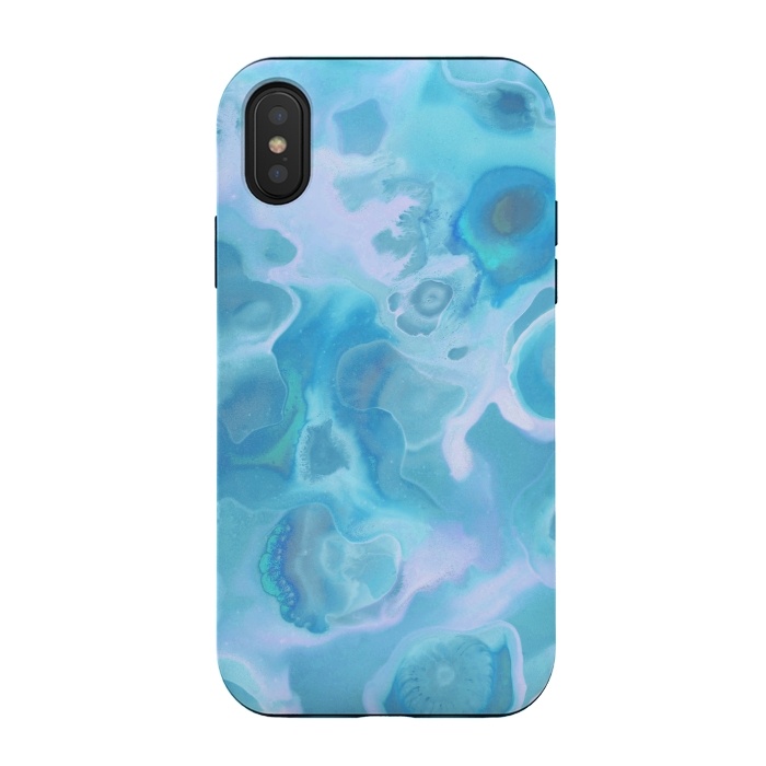 iPhone Xs / X StrongFit Lavender's Blue by Micklyn Le Feuvre