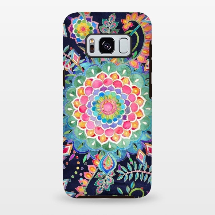 Galaxy S8 plus StrongFit Color Celebration Mandala by Micklyn Le Feuvre
