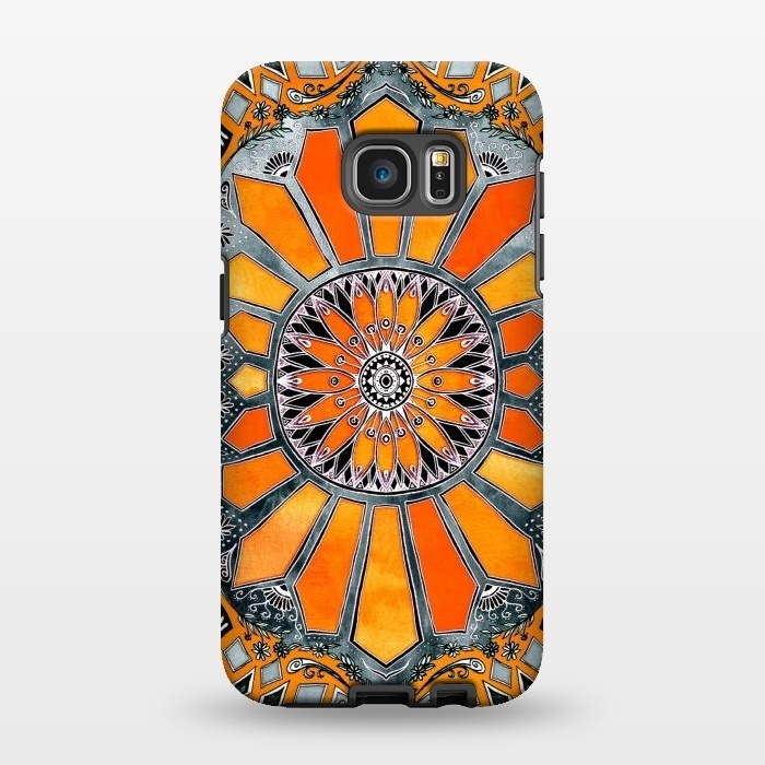 Galaxy S7 EDGE StrongFit Celebrating the Seventies by Micklyn Le Feuvre