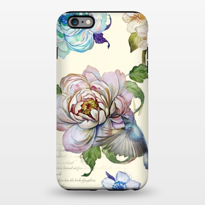 iPhone 6/6s plus StrongFit Vintage Rose by Creativeaxle
