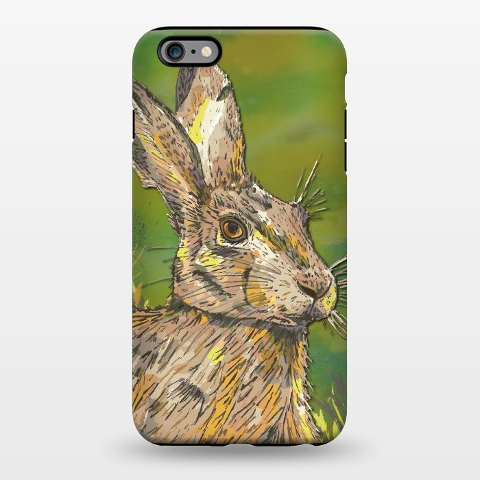 iPhone 6/6s plus StrongFit Summer Hare by Lotti Brown