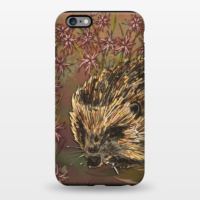 iPhone 6/6s plus StrongFit Sweet Hedgehog by Lotti Brown