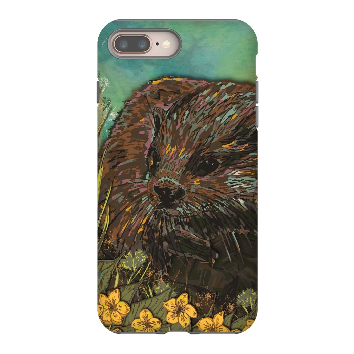 iPhone 7 plus StrongFit Otter by Lotti Brown