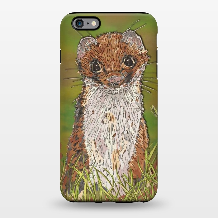 iPhone 6/6s plus StrongFit Summer Stoat by Lotti Brown