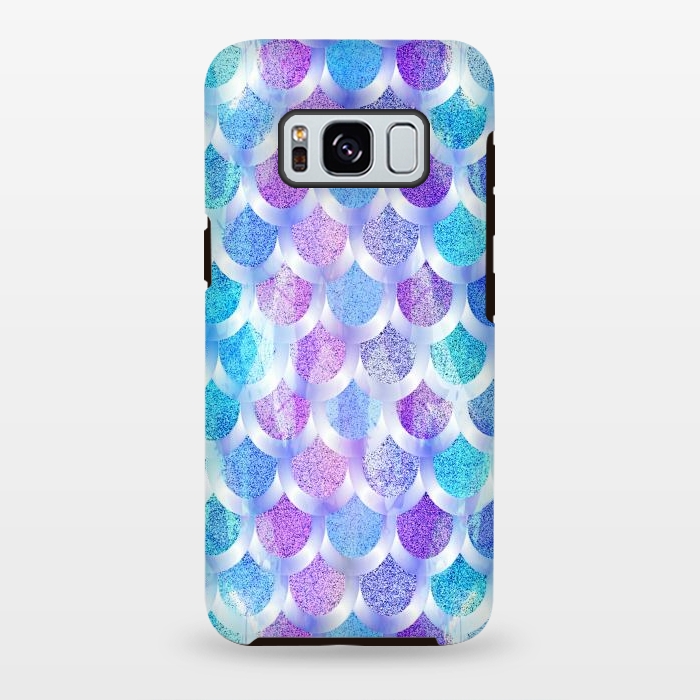Galaxy S8 plus StrongFit Blue purple mermaid by Jms