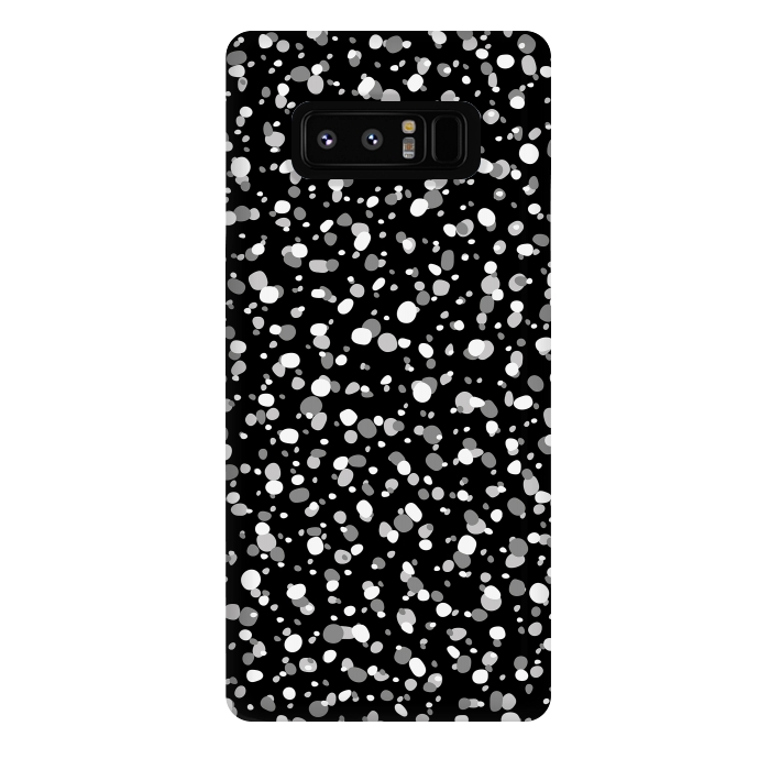 Galaxy Note 8 StrongFit White Dots by Majoih
