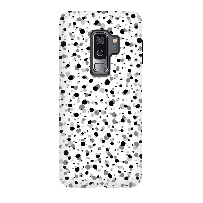 Galaxy S9 plus StrongFit Black Dots by Majoih