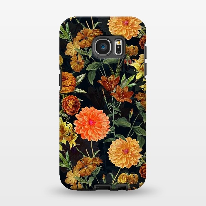Galaxy S7 EDGE StrongFit Yellow Sun Flowers by  Utart