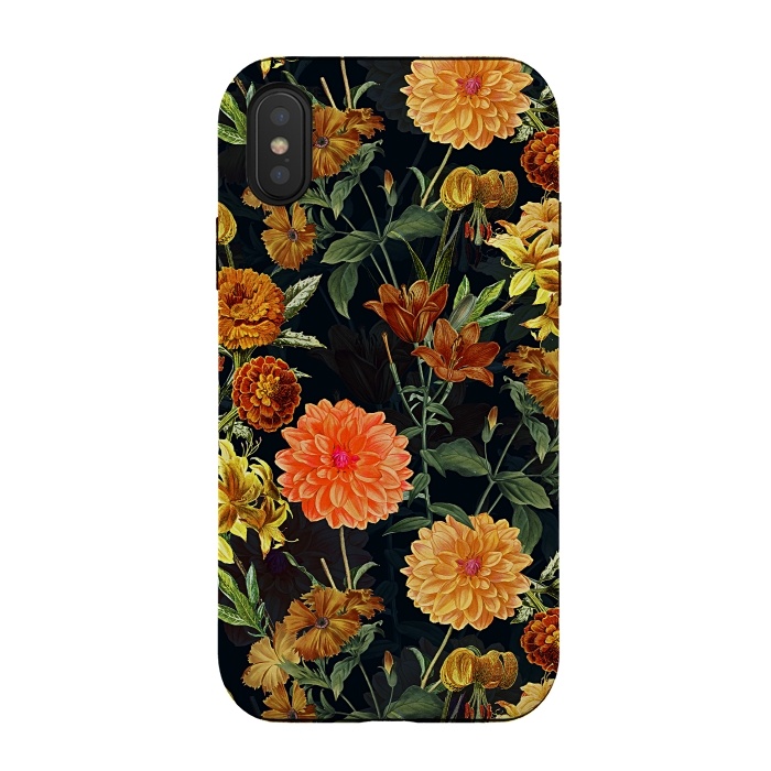 iPhone Xs / X StrongFit Yellow Sun Flowers by  Utart