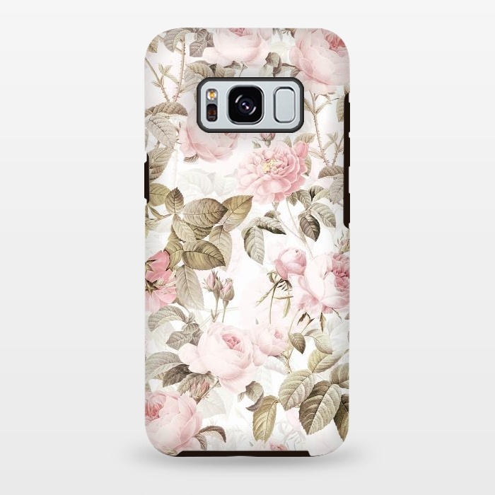 Galaxy S8 plus StrongFit Pastel Vintage Roses by  Utart