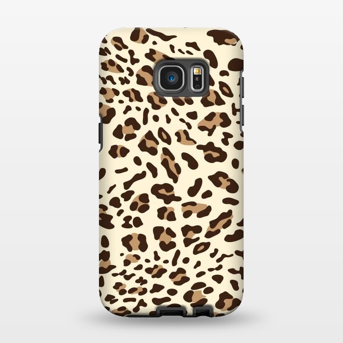 Galaxy S7 EDGE StrongFit Leopard Texture 4 by Bledi
