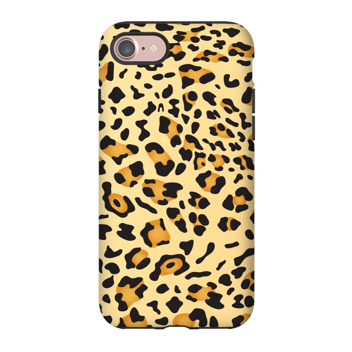 iPhone 7 StrongFit Leopard Texture 5 by Bledi