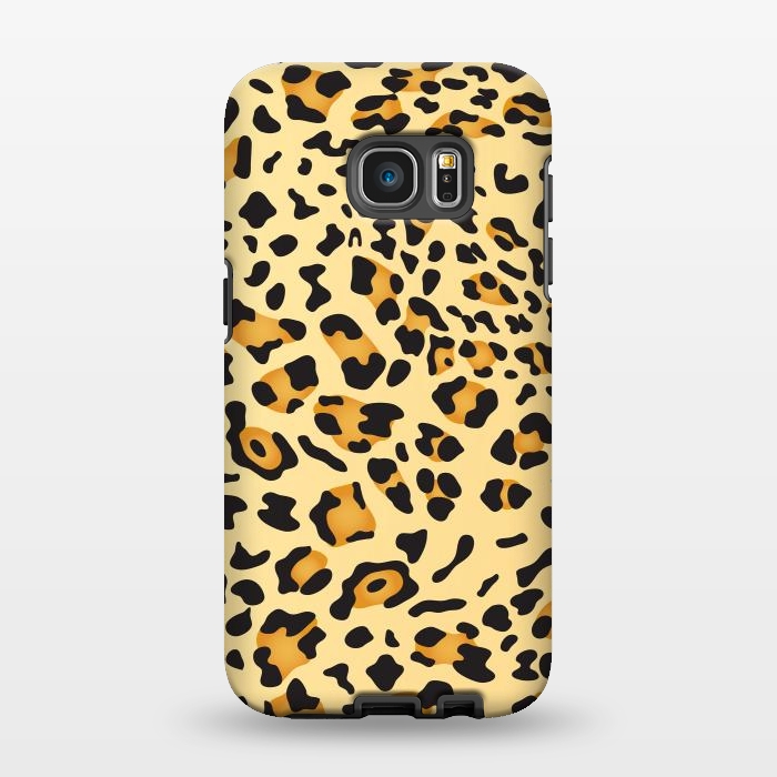 Galaxy S7 EDGE StrongFit Leopard Texture 5 by Bledi