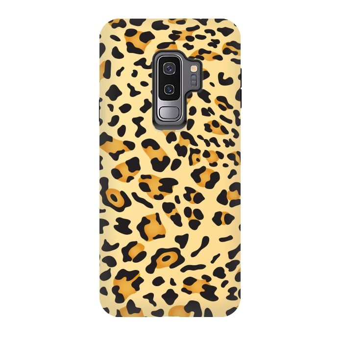 Galaxy S9 plus StrongFit Leopard Texture 5 by Bledi
