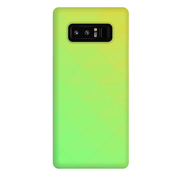 Galaxy Note 8 StrongFit yellow green shades by MALLIKA