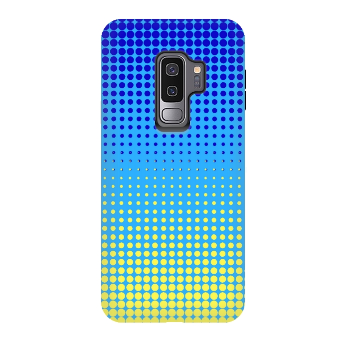 Galaxy S9 plus StrongFit yellow blue shades by MALLIKA