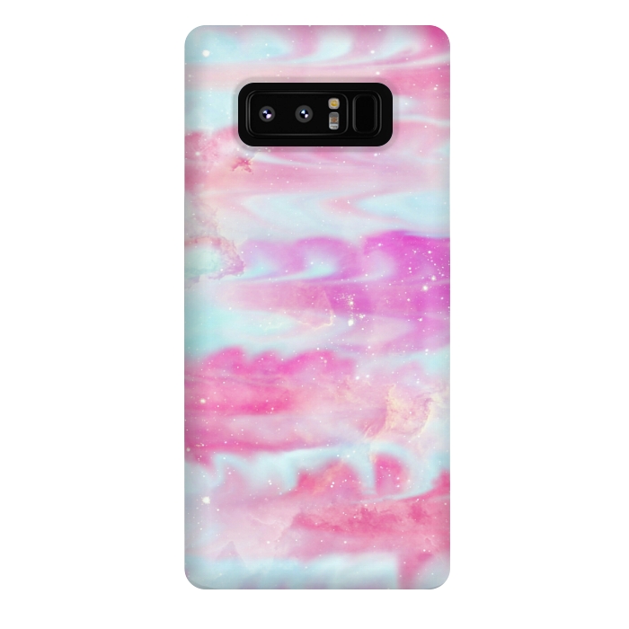 Galaxy Note 8 StrongFit Pink blue  by Jms