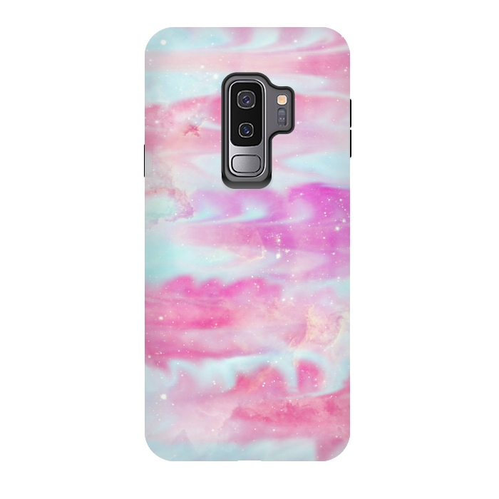Galaxy S9 plus StrongFit Pink blue  by Jms