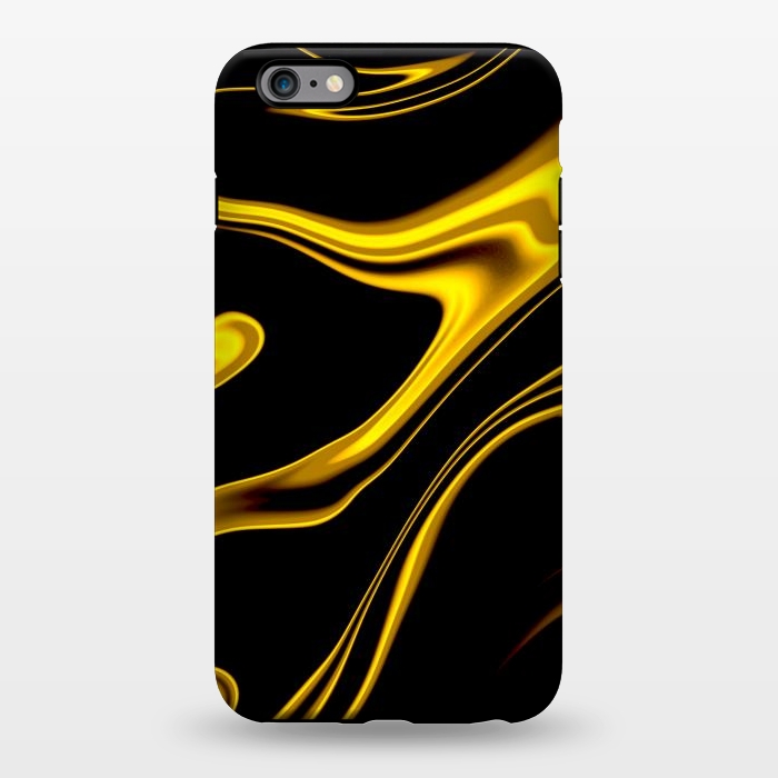 iPhone 6/6s plus StrongFit Black and Gold by Ashley Camille