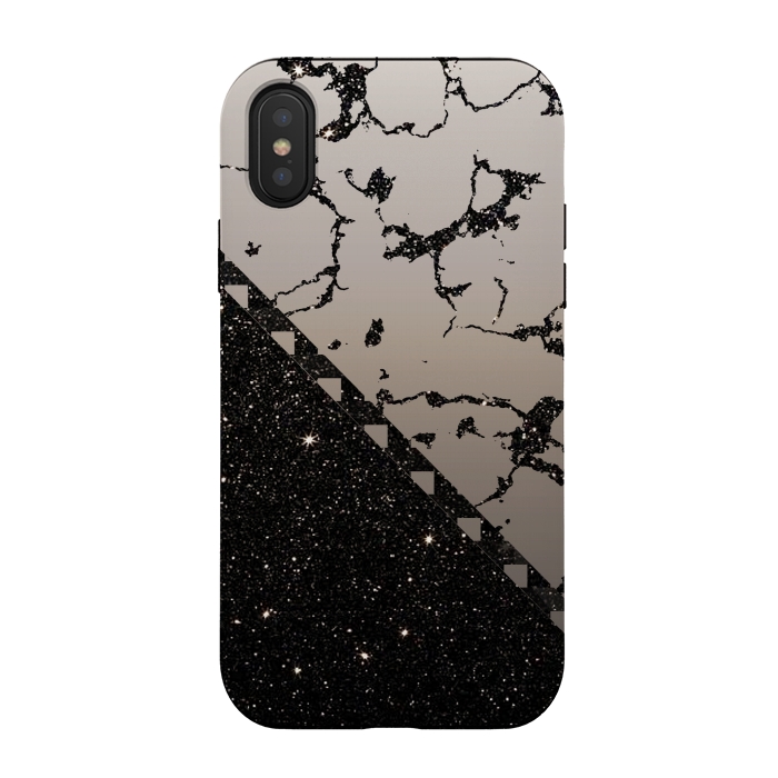 iPhone Xs / X StrongFit Space abstract by Kashmira Baheti