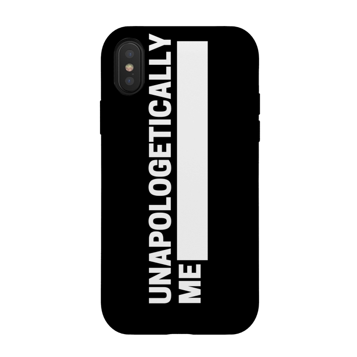 iPhone Xs / X StrongFit unapologetically me by MALLIKA