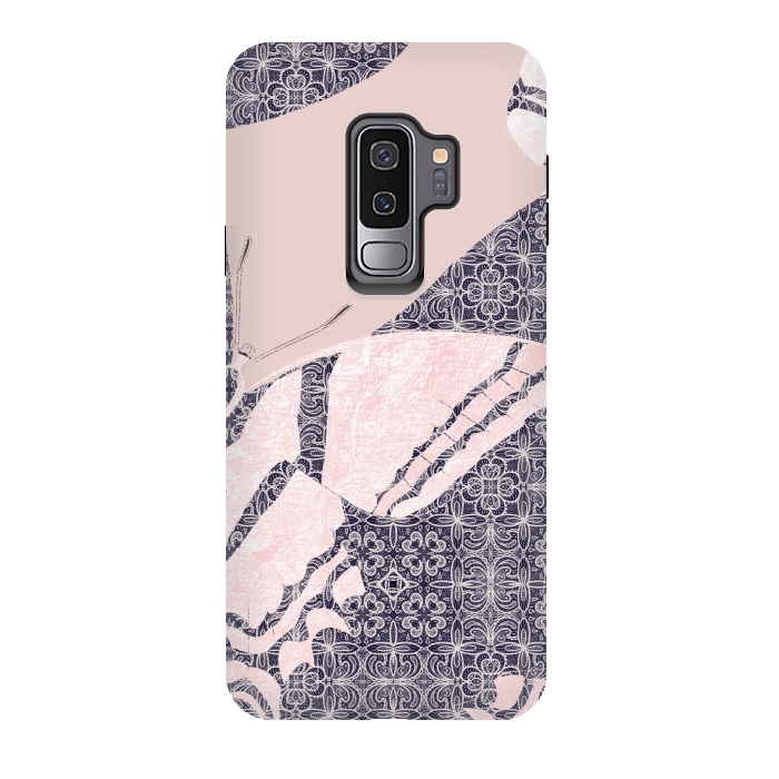 Galaxy S9 plus StrongFit Rosy butterfly by Kashmira Baheti