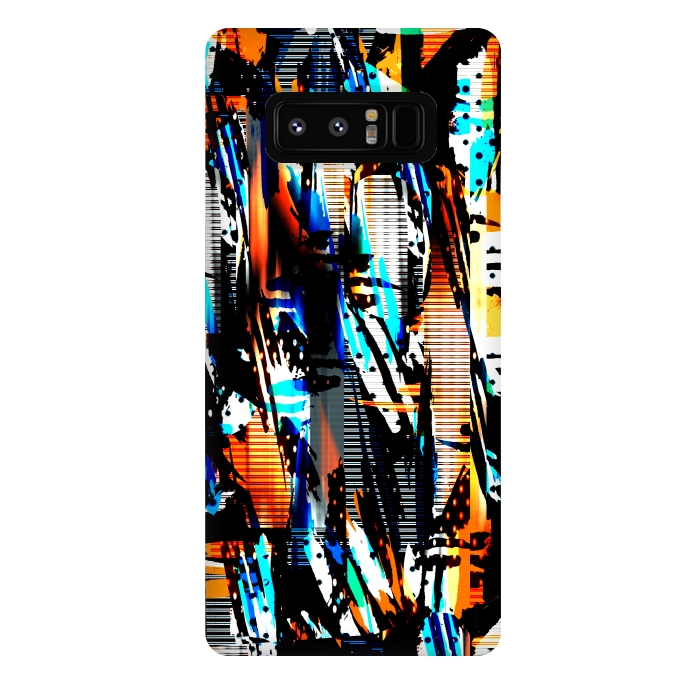 Galaxy Note 8 StrongFit Psychedelic by Kashmira Baheti