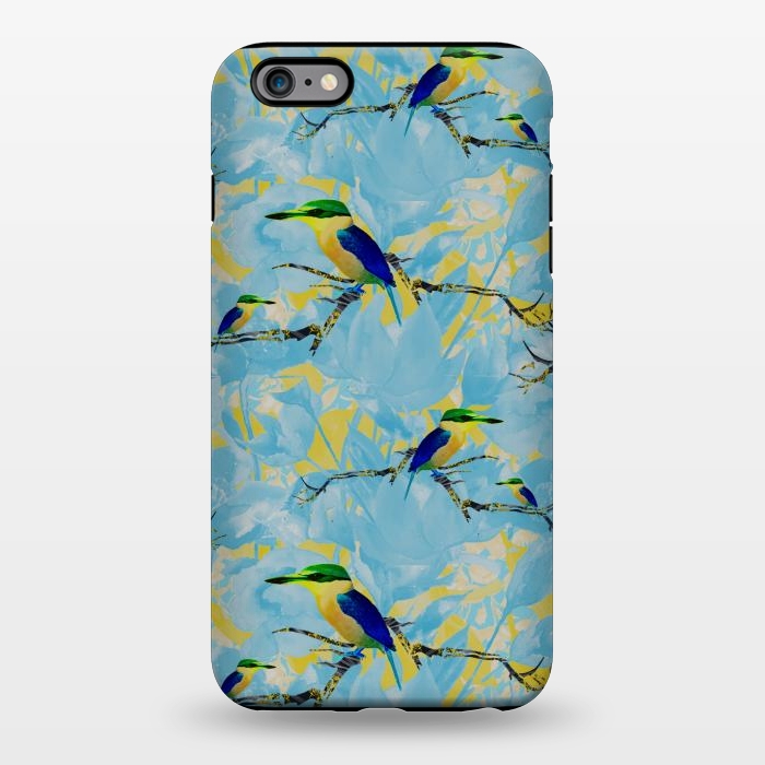 iPhone 6/6s plus StrongFit Cool kingfishers by Kashmira Baheti