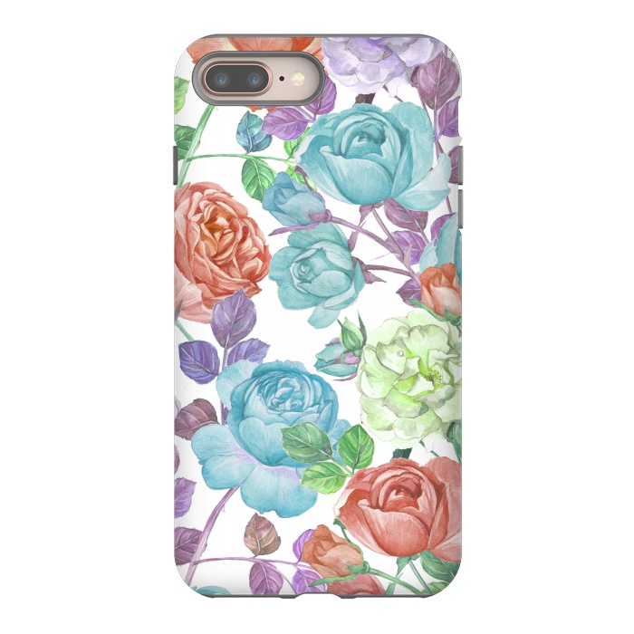 iPhone 7 plus StrongFit Breathless Rose by Creativeaxle