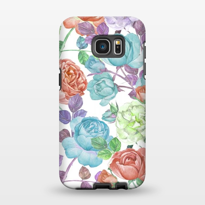 Galaxy S7 EDGE StrongFit Breathless Rose by Creativeaxle