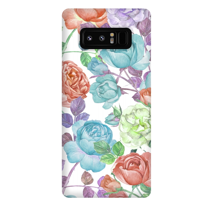 Galaxy Note 8 StrongFit Breathless Rose by Creativeaxle