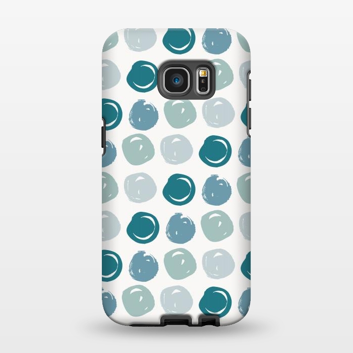 Galaxy S7 EDGE StrongFit Little Circles by Creativeaxle