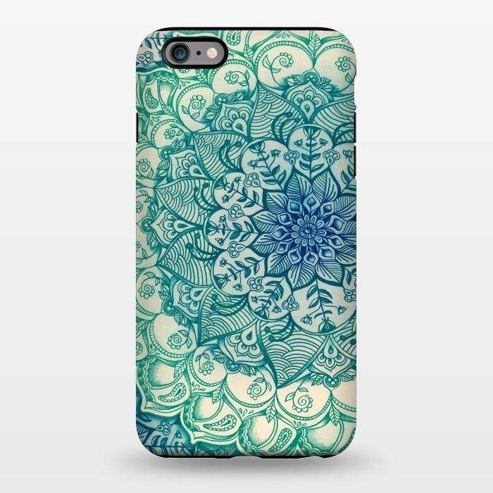 iPhone 6/6s plus StrongFit Emerald Doodle by Micklyn Le Feuvre
