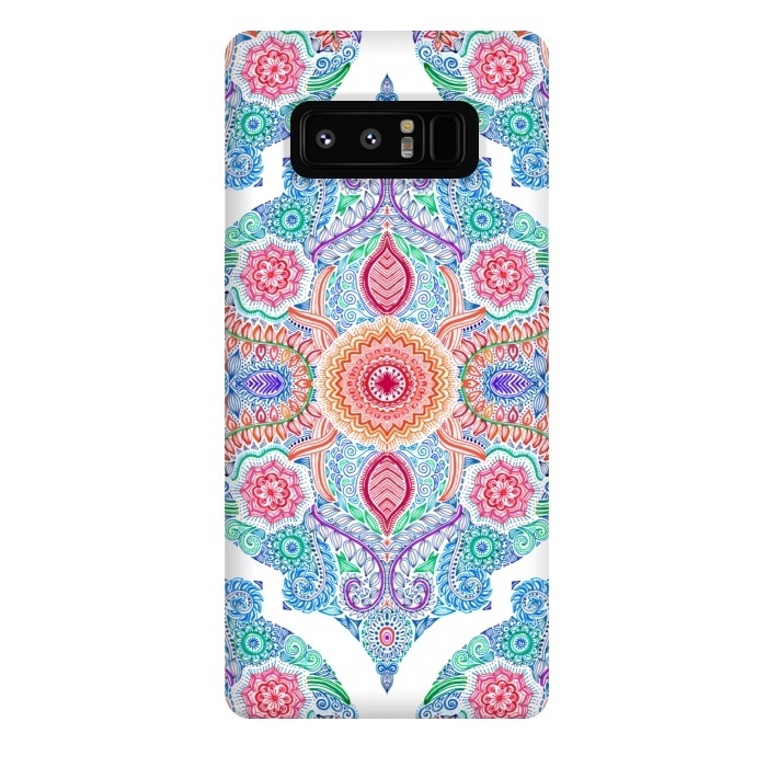 Galaxy Note 8 StrongFit Ink and Symmetry in Rainbow Brights by Micklyn Le Feuvre