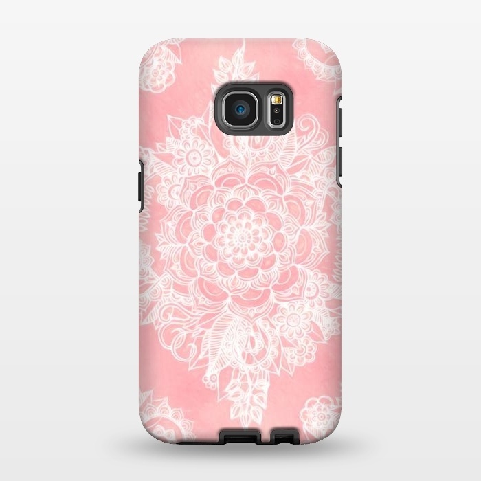 Galaxy S7 EDGE StrongFit Marshmallow Lace by Micklyn Le Feuvre