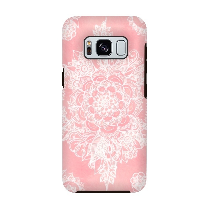 Galaxy S8 StrongFit Marshmallow Lace by Micklyn Le Feuvre