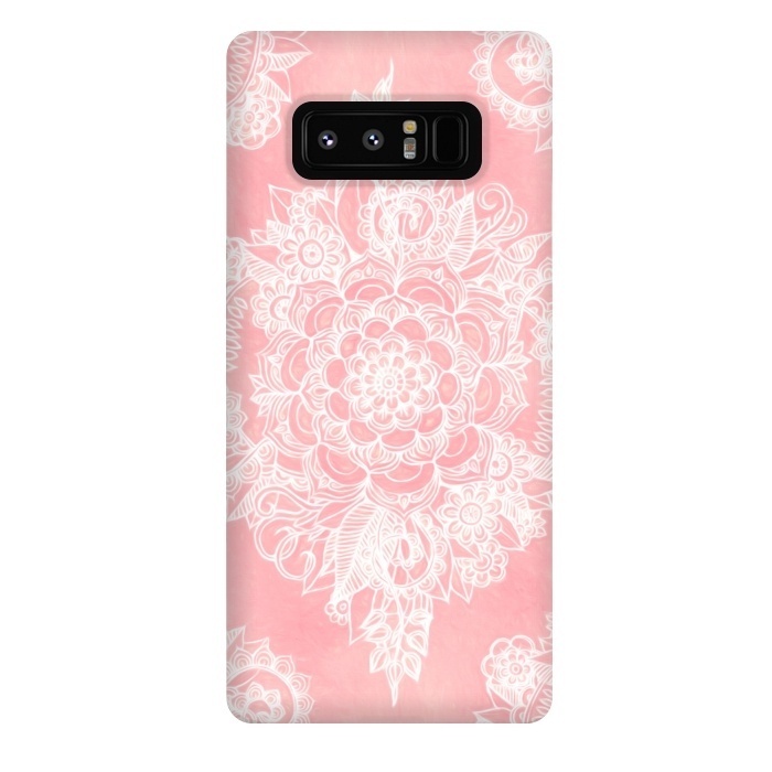 Galaxy Note 8 StrongFit Marshmallow Lace by Micklyn Le Feuvre