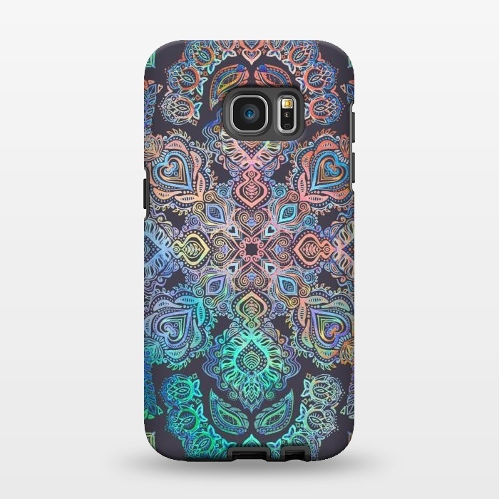 Galaxy S7 EDGE StrongFit Boho Intense by Micklyn Le Feuvre
