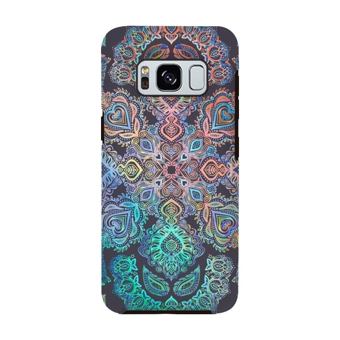 Galaxy S8 StrongFit Boho Intense by Micklyn Le Feuvre