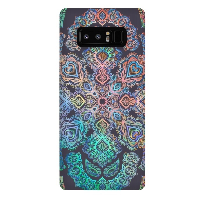Galaxy Note 8 StrongFit Boho Intense by Micklyn Le Feuvre