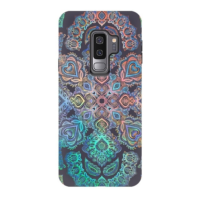 Galaxy S9 plus StrongFit Boho Intense by Micklyn Le Feuvre